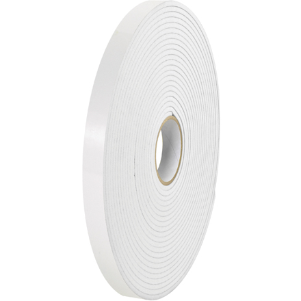 1/2" x 36 yds. (1/16" White) (2 Pack) Tape Logic<span class='rtm'>®</span> Removable Double Sided Foam Tape